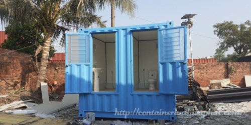 Container toilet